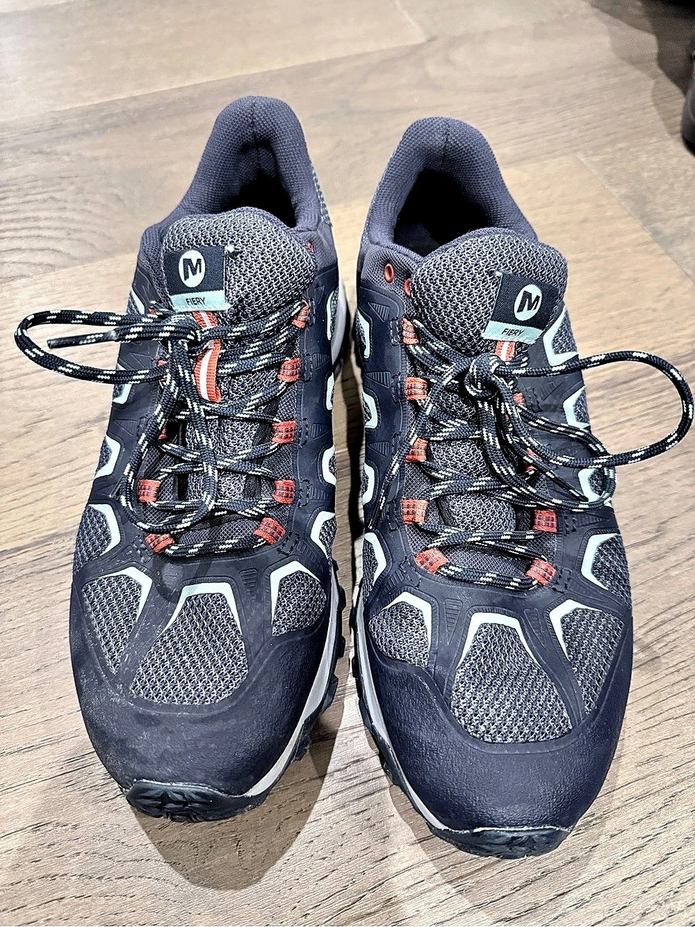 Merrell Fiery GTX Trail Running Shoes Women's Blue & Black US 11